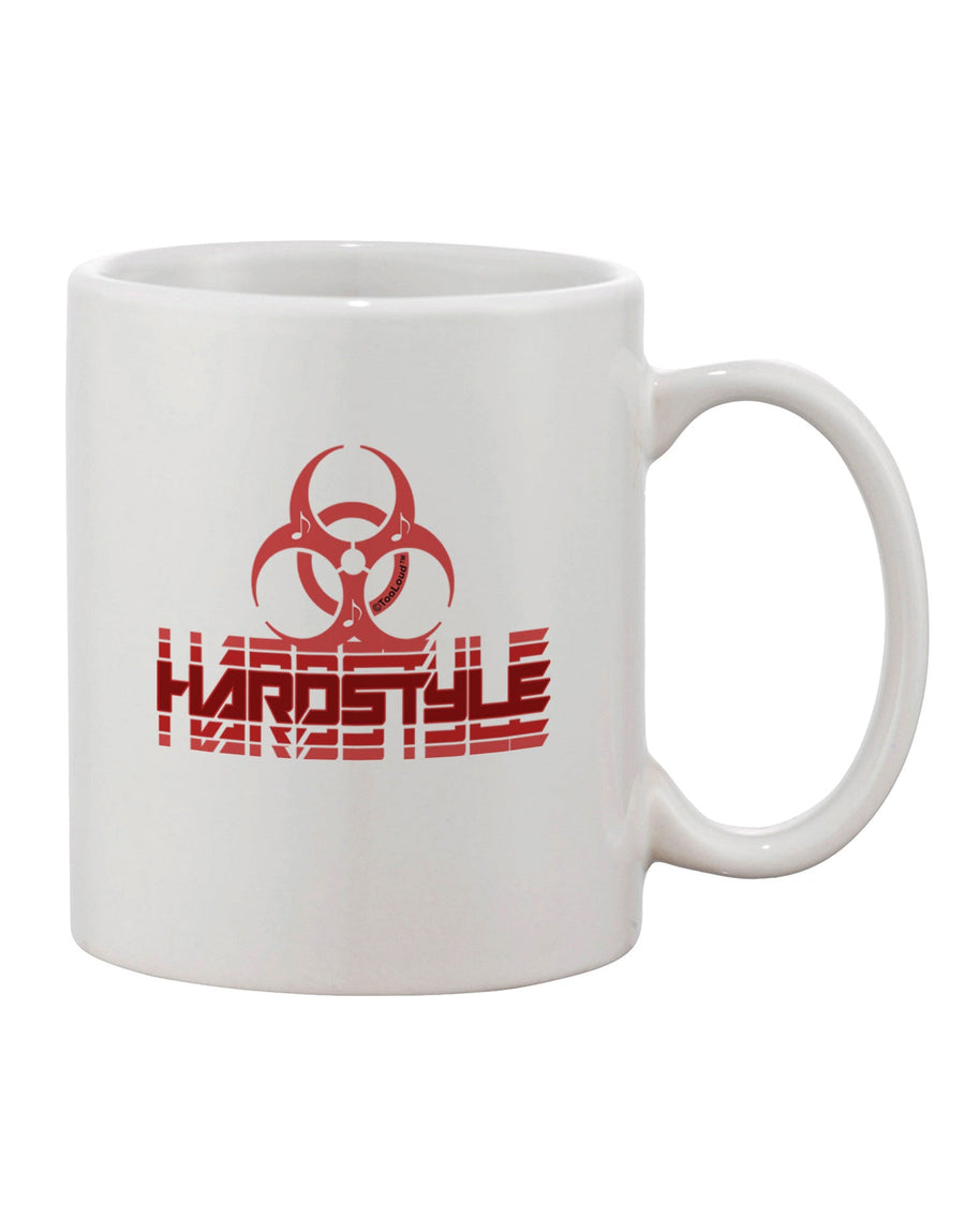 Biohazard Printed 11 oz Coffee Mug - Perfect for the Hardstyle Enthusiast TooLoud-11 OZ Coffee Mug-TooLoud-White-Davson Sales