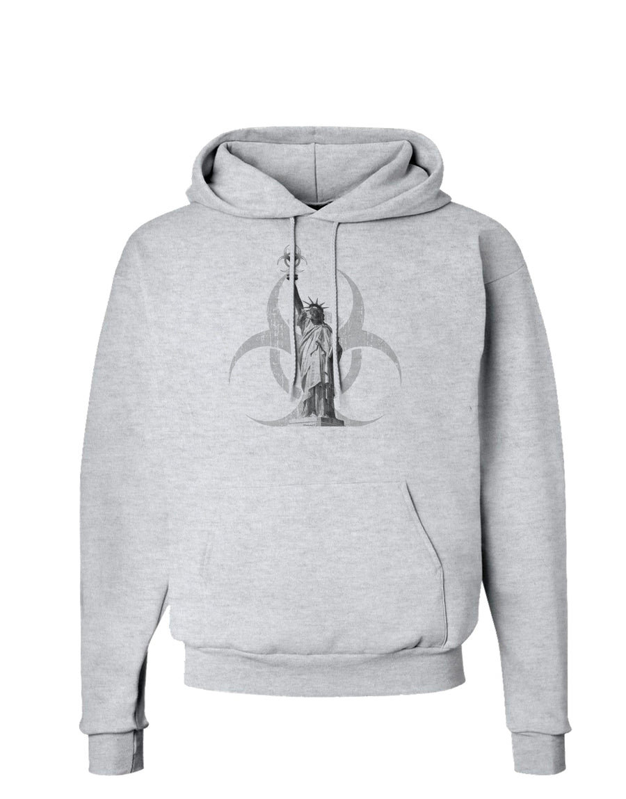 Biohazard Statue of Liberty Hoodie Sweatshirt-Hoodie-TooLoud-White-Small-Davson Sales