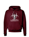 Biohazard Statue of Liberty - Liberty Dark Hoodie Sweatshirt-Hoodie-TooLoud-Maroon-Small-Davson Sales