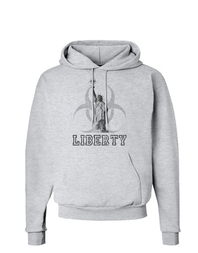 Biohazard Statue of Liberty - Liberty Hoodie Sweatshirt-Hoodie-TooLoud-AshGray-Small-Davson Sales