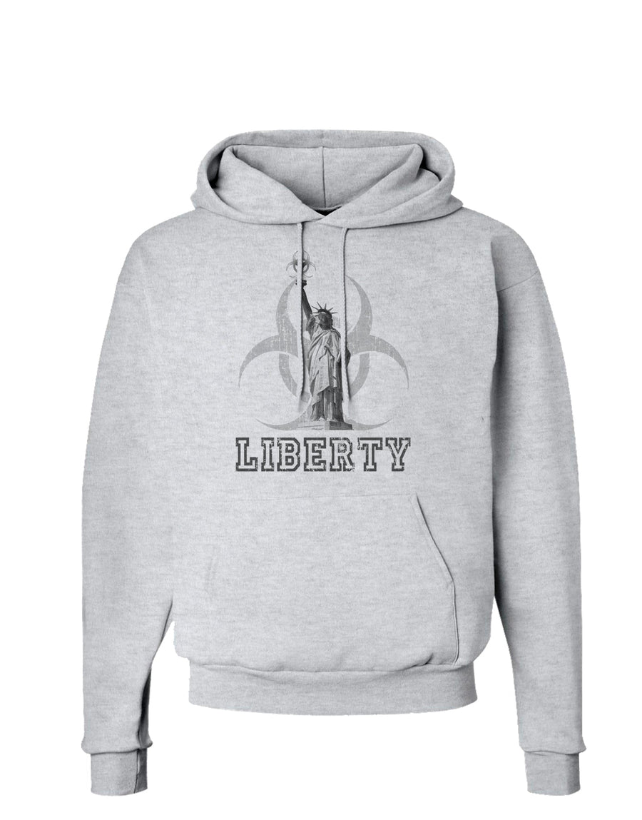 Biohazard Statue of Liberty - Liberty Hoodie Sweatshirt-Hoodie-TooLoud-White-Small-Davson Sales