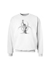 Biohazard Statue of Liberty Sweatshirt-Sweatshirts-TooLoud-White-Small-Davson Sales