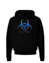 Biohazard Symbol Blue Stone - Apocalypse Dark Hoodie Sweatshirt-Hoodie-TooLoud-Black-Small-Davson Sales