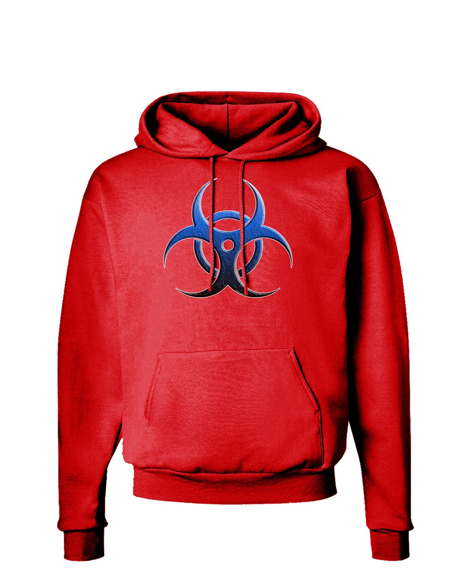 Biohazard Symbol Blue Stone - Apocalypse Dark Hoodie Sweatshirt-Hoodie-TooLoud-Black-Small-Davson Sales