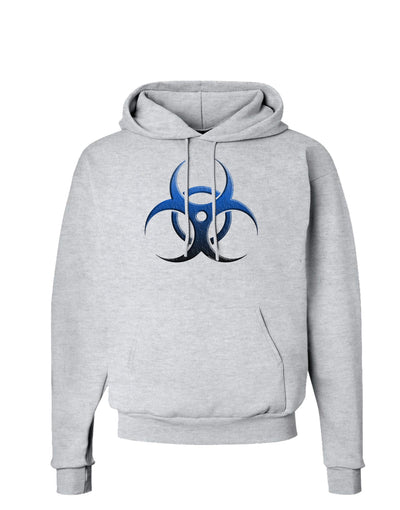 Biohazard Symbol Blue Stone - Apocalypse Hoodie Sweatshirt-Hoodie-TooLoud-AshGray-Small-Davson Sales