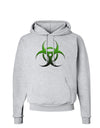 Biohazard Symbol Green Stone-Apocalypse Hoodie Sweatshirt-Hoodie-TooLoud-AshGray-Small-Davson Sales