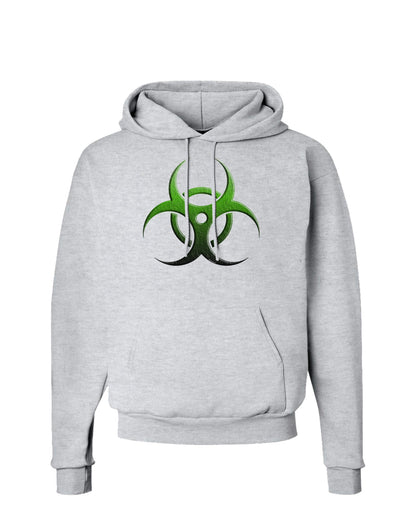 Biohazard Symbol Green Stone-Apocalypse Hoodie Sweatshirt-Hoodie-TooLoud-AshGray-Small-Davson Sales