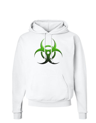 Biohazard Symbol Green Stone-Apocalypse Hoodie Sweatshirt-Hoodie-TooLoud-White-Small-Davson Sales