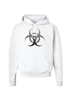 Biohazard Symbol Grey Stone - Apocalypse Hoodie Sweatshirt-Hoodie-TooLoud-White-Small-Davson Sales