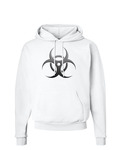 Biohazard Symbol Grey Stone - Apocalypse Hoodie Sweatshirt-Hoodie-TooLoud-White-Small-Davson Sales