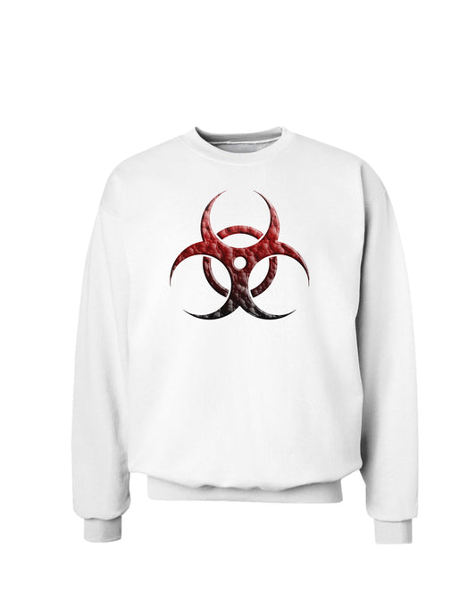 Biohazard Symbol Molecules - Apocalypse Sweatshirt-Sweatshirts-TooLoud-White-Small-Davson Sales