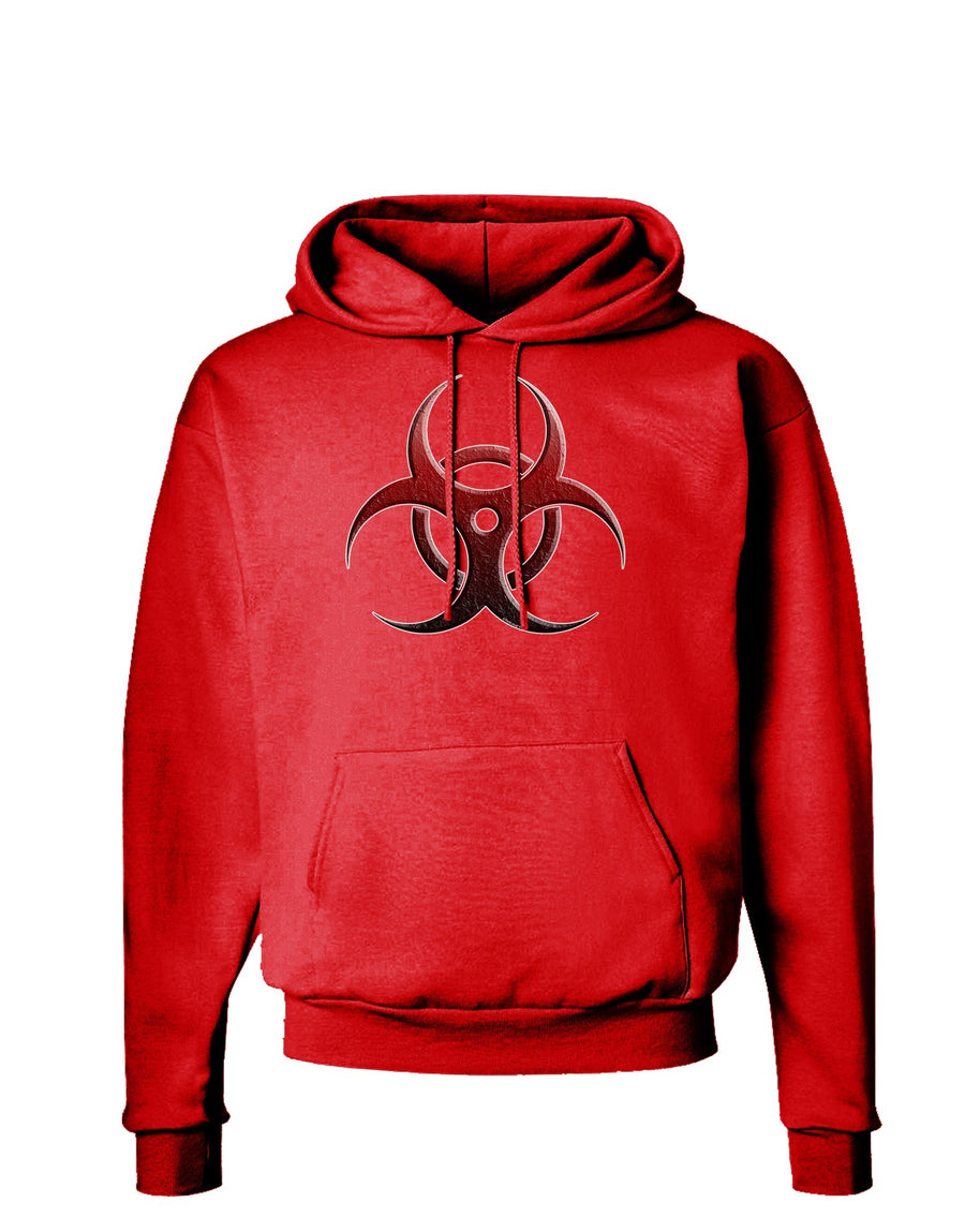 Biohazard Symbol Red Stone - Apocalypse Dark Hoodie Sweatshirt-Hoodie-TooLoud-Black-Small-Davson Sales