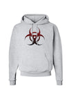 Biohazard Symbol Red Stone - Apocalypse Hoodie Sweatshirt-Hoodie-TooLoud-AshGray-Small-Davson Sales