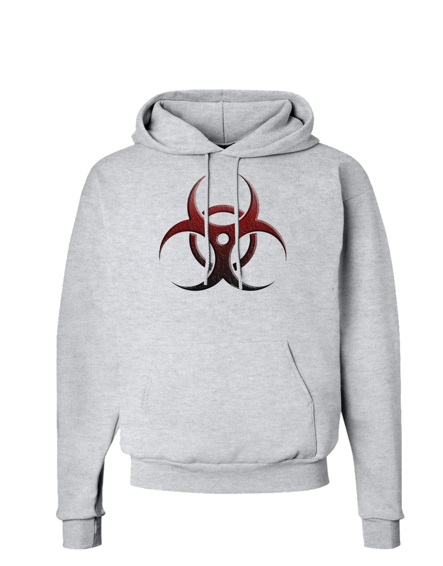 Biohazard Symbol Red Stone - Apocalypse Hoodie Sweatshirt-Hoodie-TooLoud-White-Small-Davson Sales