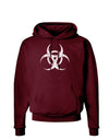 Biohazard Symbol - Vintage Apocalypse Dark Hoodie Sweatshirt-Hoodie-TooLoud-Maroon-Small-Davson Sales