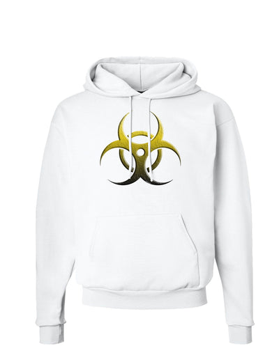 Biohazard Symbol Yellow Stone Apocalypse Hoodie Sweatshirt-Hoodie-TooLoud-White-Small-Davson Sales