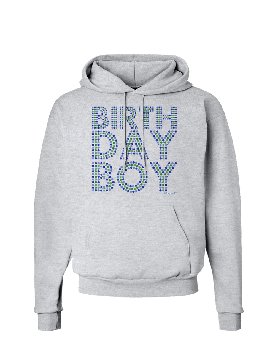 Birthday Boy - Blue and Green Dots Hoodie Sweatshirt by TooLoud-Hoodie-TooLoud-White-Small-Davson Sales