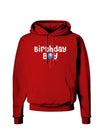 Birthday Boy - Candle and Balloon Dark Hoodie Sweatshirt by TooLoud-Hoodie-TooLoud-Red-Small-Davson Sales