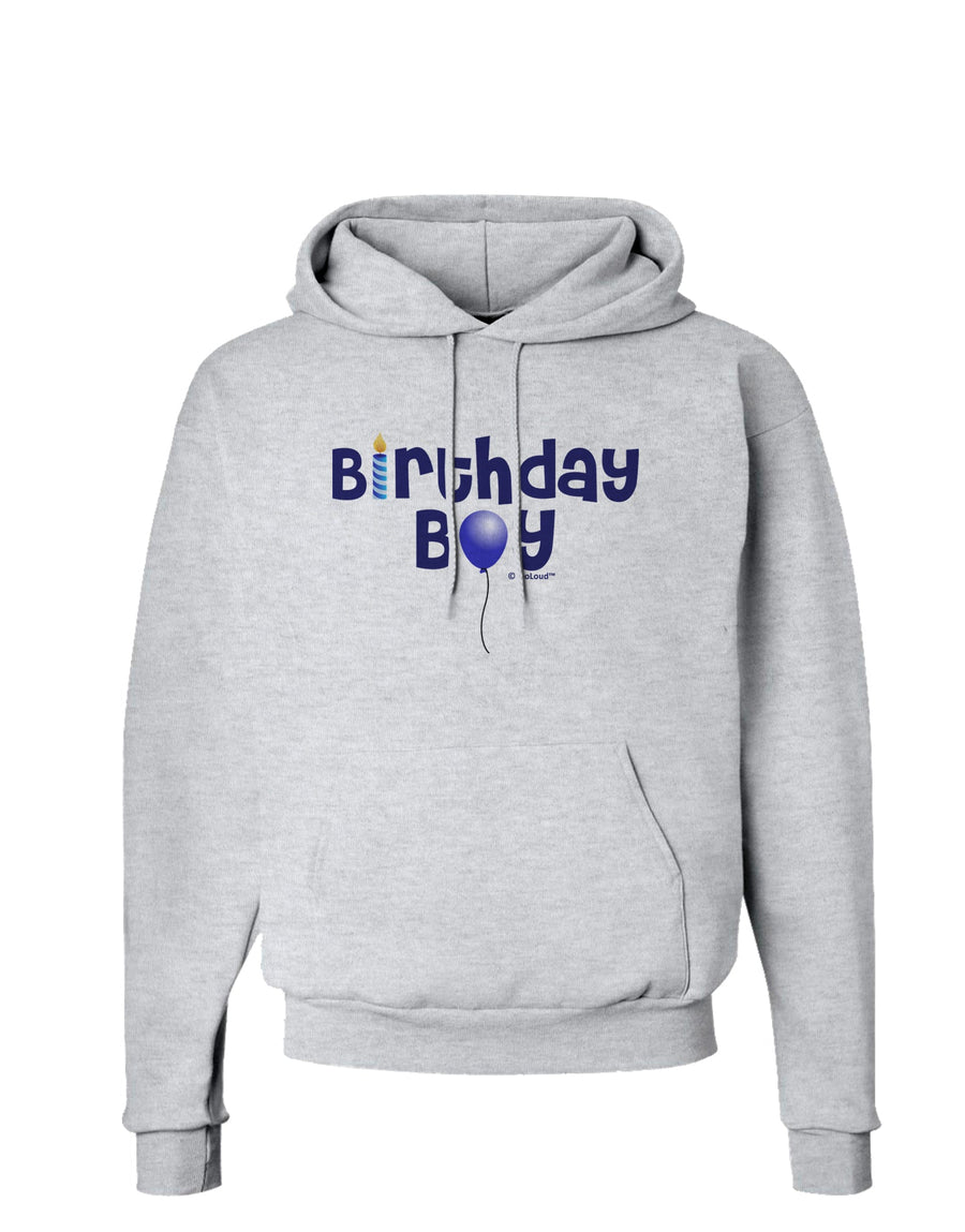 Birthday Boy - Candle and Balloon Hoodie Sweatshirt by TooLoud-Hoodie-TooLoud-White-Small-Davson Sales