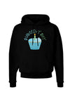 Birthday Boy - Candle Cupcake Dark Hoodie Sweatshirt by TooLoud-Hoodie-TooLoud-Black-Small-Davson Sales