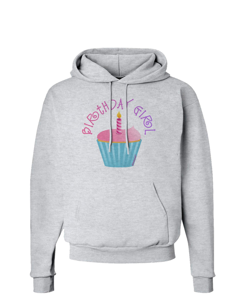 Birthday Girl - Candle Cupcake Hoodie Sweatshirt by TooLoud-Hoodie-TooLoud-White-Small-Davson Sales