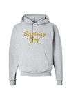 Birthday Girl Text Hoodie Sweatshirt by TooLoud-Hoodie-TooLoud-AshGray-Small-Davson Sales