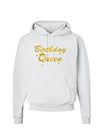 Birthday Queen Text Hoodie Sweatshirt by TooLoud-Hoodie-TooLoud-White-Small-Davson Sales