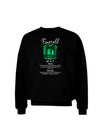 Birthstone Emerald Adult Dark Sweatshirt-Sweatshirt-TooLoud-Black-Small-Davson Sales