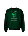 Birthstone Emerald Adult Dark Sweatshirt-Sweatshirt-TooLoud-Deep-Forest-Green-Small-Davson Sales