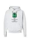 Birthstone Emerald Hoodie Sweatshirt-Hoodie-TooLoud-White-Small-Davson Sales