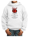 Birthstone Garnet Youth Hoodie Pullover Sweatshirt-Youth Hoodie-TooLoud-White-XS-Davson Sales