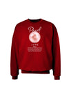 Birthstone Pearl Adult Dark Sweatshirt-Sweatshirt-TooLoud-Deep-Red-Small-Davson Sales