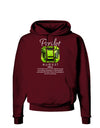 Birthstone Peridot Dark Hoodie Sweatshirt-Hoodie-TooLoud-Maroon-Small-Davson Sales