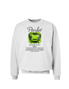 Birthstone Peridot Sweatshirt-Sweatshirt-TooLoud-White-Small-Davson Sales