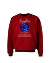 Birthstone Sapphire Adult Dark Sweatshirt-Sweatshirt-TooLoud-Deep-Red-Small-Davson Sales