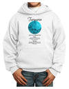 Birthstone Turquoise Youth Hoodie Pullover Sweatshirt by TooLoud-Youth Hoodie-TooLoud-White-XS-Davson Sales