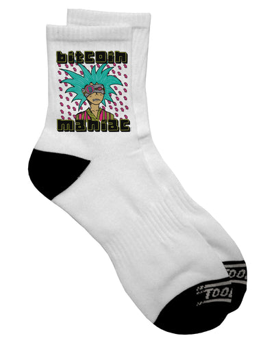 Bitcoin Enthusiast Cryptocurrency-themed Adult Socks - TooLoud-Socks-TooLoud-Short-Ladies-4-6-Davson Sales