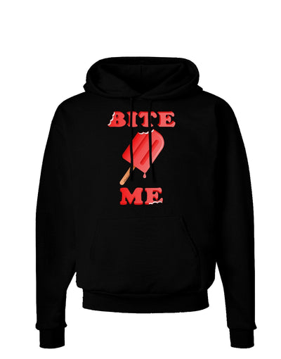 Bite Me Ice Cream Dark Hoodie Sweatshirt-Hoodie-TooLoud-Black-XXX-Large-Davson Sales