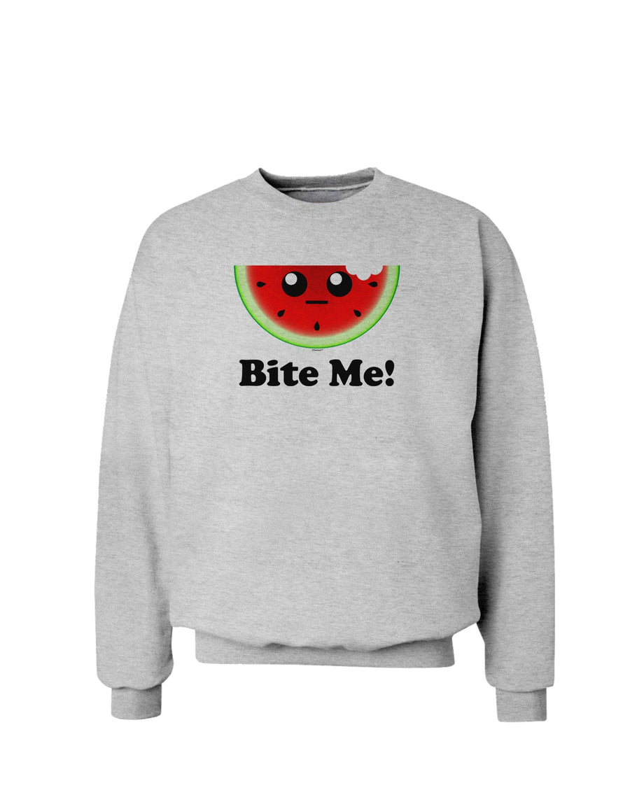 Bite Me Sweatshirt-Sweatshirts-TooLoud-White-Small-Davson Sales