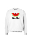 Bite Me Sweatshirt-Sweatshirts-TooLoud-White-Small-Davson Sales