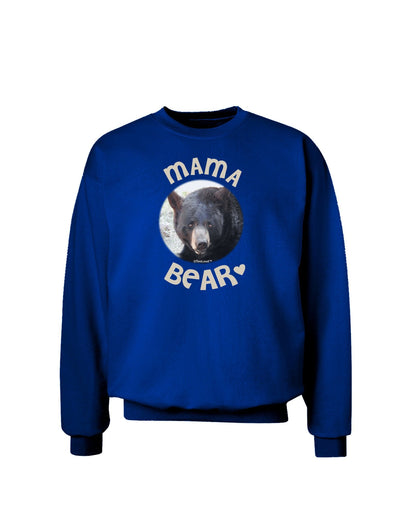 Black Bear - Mama Bear Adult Dark Sweatshirt-Sweatshirts-TooLoud-Deep-Royal-Blue-XXX-Large-Davson Sales