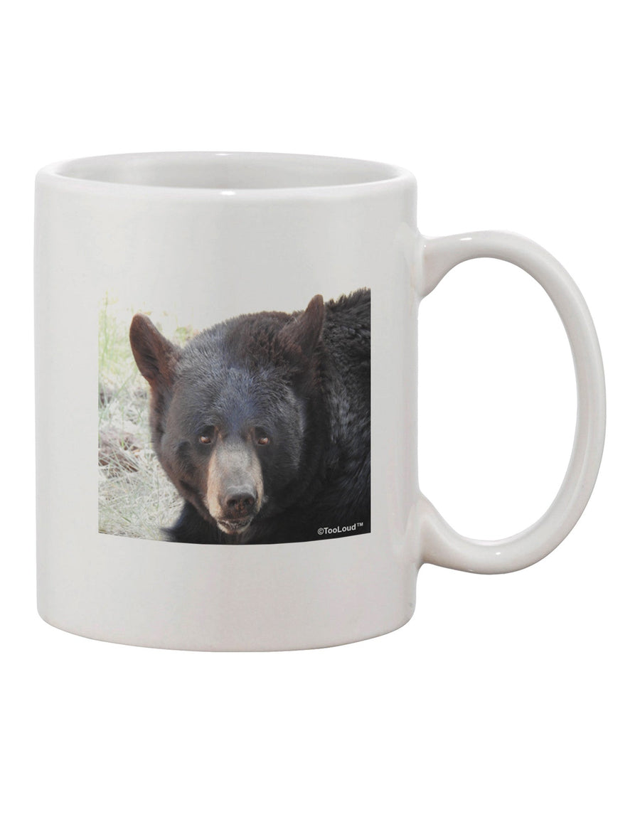 Black Bear Printed 11 oz Coffee Mug - Perfect for Sipping in Style TooLoud-11 OZ Coffee Mug-TooLoud-White-Davson Sales