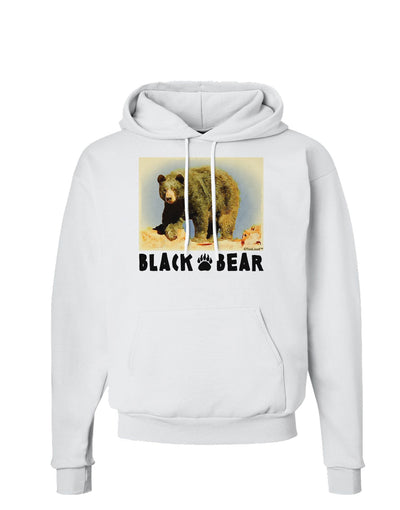 Black Bear Watercolor Hoodie Sweatshirt-Hoodie-TooLoud-White-Small-Davson Sales