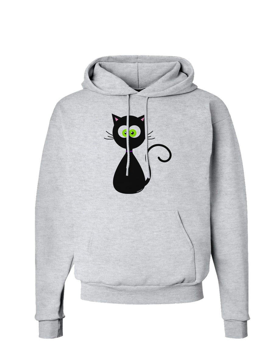 Black Cat Halloween Hoodie Sweatshirt-Hoodie-TooLoud-White-Small-Davson Sales