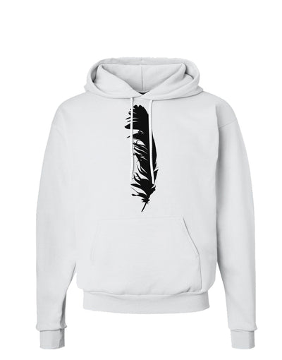 Black Feather Hoodie Sweatshirt-Hoodie-TooLoud-White-Small-Davson Sales