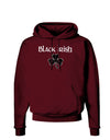 Black Irish Dark Hoodie Sweatshirt-Hoodie-TooLoud-Maroon-XXX-Large-Davson Sales