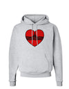 Black Lace Panty Heart Hoodie Sweatshirt-Hoodie-TooLoud-AshGray-Small-Davson Sales