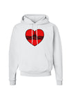 Black Lace Panty Heart Hoodie Sweatshirt-Hoodie-TooLoud-White-Small-Davson Sales