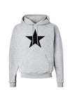 Black Star Hoodie Sweatshirt-Hoodie-TooLoud-AshGray-Small-Davson Sales