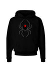 Black Widow Spider Design Dark Hoodie Sweatshirt-Hoodie-TooLoud-Black-Small-Davson Sales